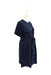 A Navy Short Sleeve Dresses from Dear in size Maternity-S for maternity. (Front View)