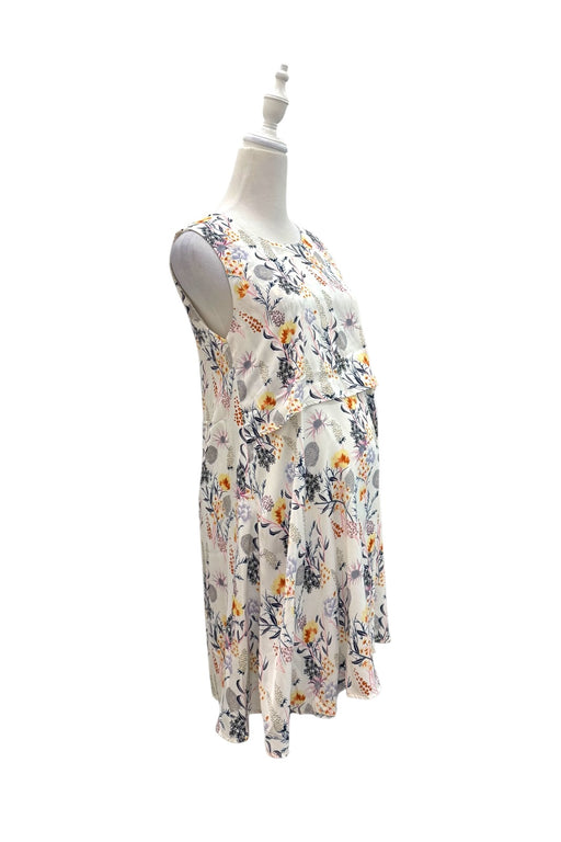 A Multicolour Sleeveless Dresses from Mothercot in size Maternity-S for maternity. (Front View)