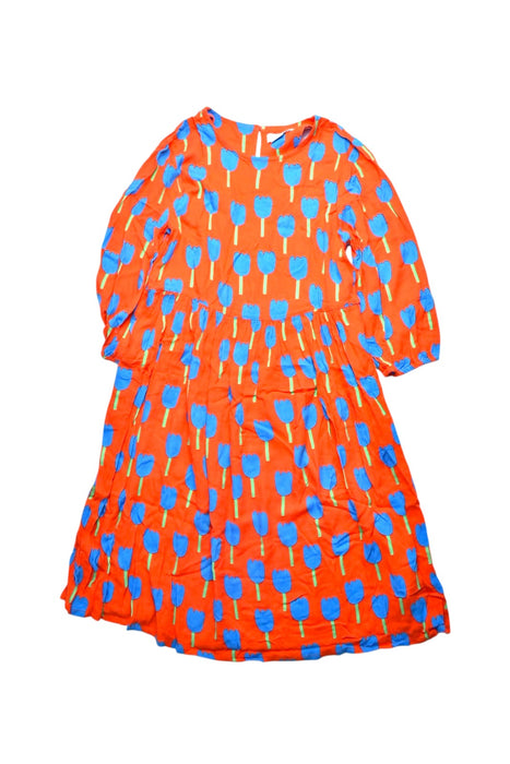 A Red Long Sleeve Dresses from Stella McCartney in size 12Y for girl. (Front View)