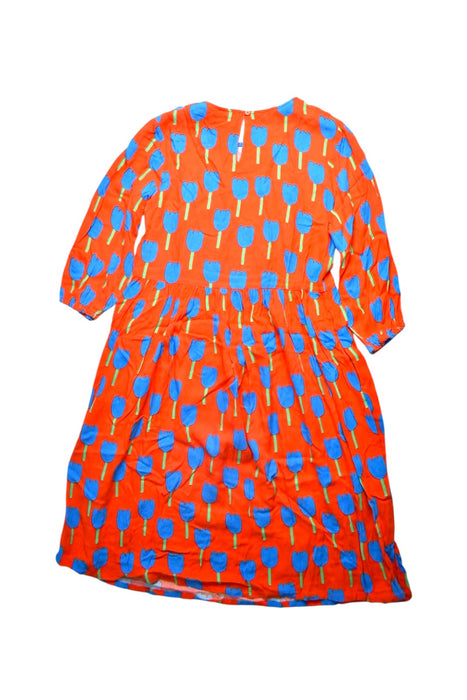 A Red Long Sleeve Dresses from Stella McCartney in size 12Y for girl. (Back View)