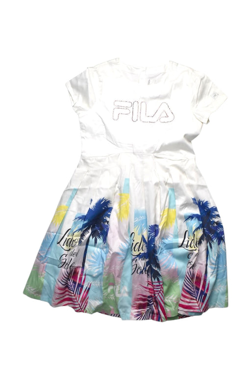 A White Short Sleeve Dresses from Fila in size 12Y for girl. (Front View)