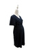A Black Short Sleeve Dresses from Dear in size Maternity-S for maternity. (Front View)