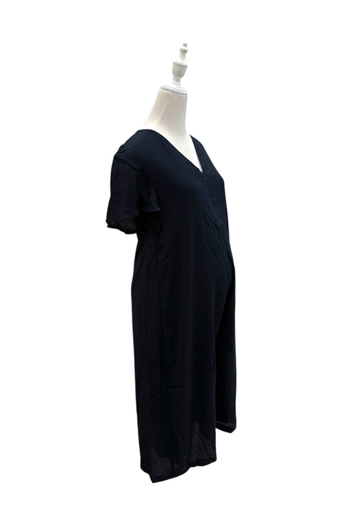A Navy Jumpsuits from Dear in size Maternity-S for maternity. (Front View)