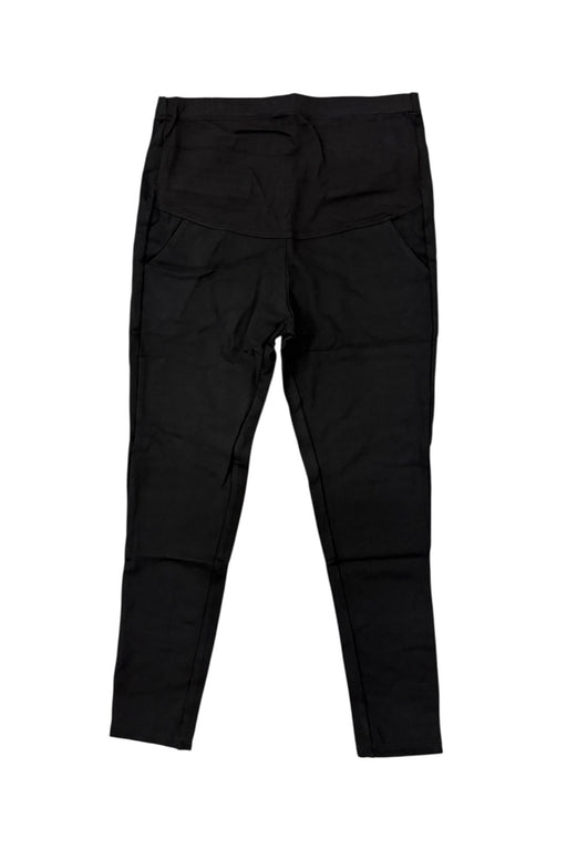 A Black Casual Pants from Dear in size Maternity-S for maternity. (Front View)