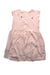 A Pink Sleeveless Dresses from Chateau de Sable in size 6T for girl. (Front View)