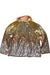 A Multicolour Lightweight Jackets from Velveteen in size 5T for girl. (Back View)