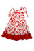 A Red Sleeveless Dresses from Isabel Garreton in size 4T for girl. (Back View)