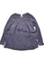 A Blue Long Sleeve Tops from Monoprix in size 4T for girl. (Back View)