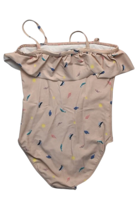 A  Swimsuits from Petit Bateau in size 5T for girl. (Back View)