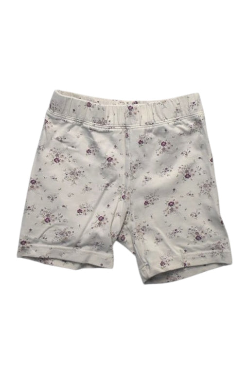 A White Shorts from Jamie Kay in size 6T for girl. (Front View)