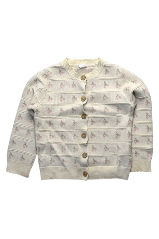 A Ivory Cardigans from Jamie Kay in size 2T for girl. (Front View)