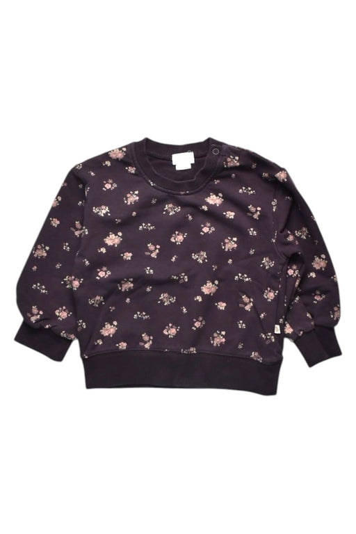 A Black Crewneck Sweatshirts from Jamie Kay in size 2T for girl. (Front View)