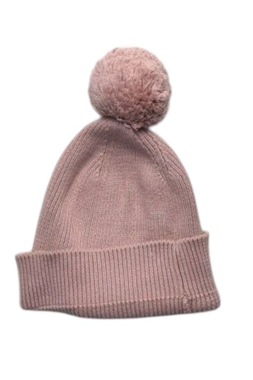 A Pink Winter Hats from Jamie Kay in size 2T for girl. (Front View)