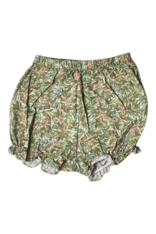 A Green Bloomers from La Coqueta in size 6-12M for girl. (Front View)