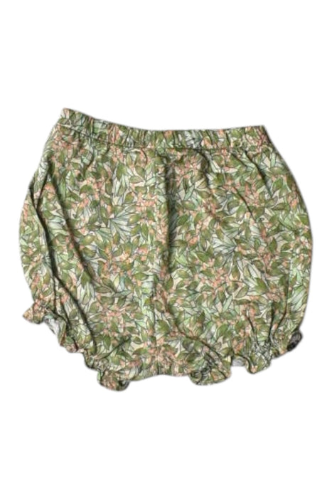 A Green Bloomers from La Coqueta in size 6-12M for girl. (Back View)