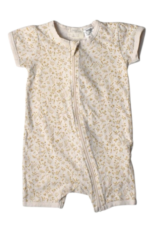 A Ivory Short Sleeve Rompers from Wilson & Frenchy in size 12-18M for neutral. (Front View)