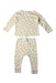 A Ivory Pants Sets from Quincy Mae in size 18-24M for girl. (Back View)