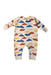 A Multicolour Onesies from Petit Bateau in size 12-18M for boy. (Back View)