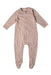 A Taupe Onesies from Nature Baby in size 6-12M for girl. (Front View)