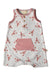 A Grey Sleeveless Rompers from Albetta in size 3-6M for girl. (Front View)