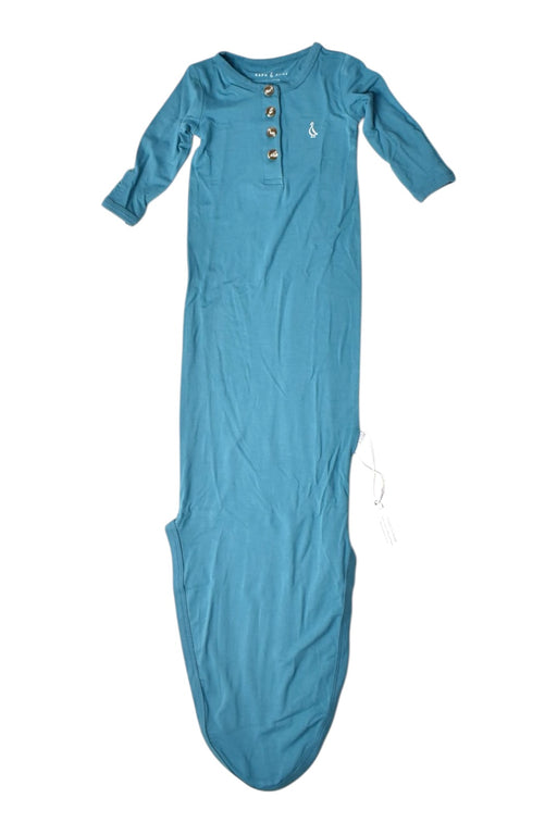 A Blue Nightgowns from Raph and Remy in size 3-6M for boy. (Front View)