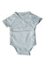 A Blue Short Sleeve Bodysuits from Vertbaudet in size 0-3M for neutral. (Front View)
