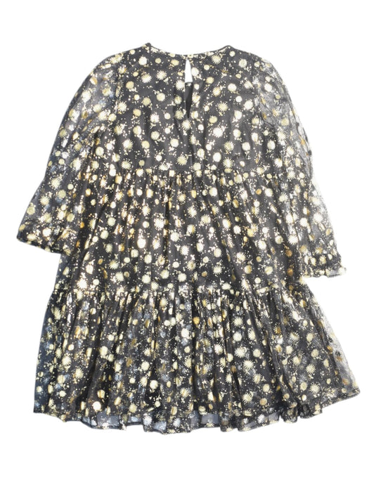 A Black Long Sleeve Dresses from Crewcuts in size 6T for girl. (Back View)
