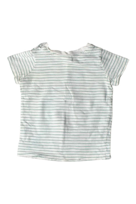 A White Short Sleeve T Shirts from Seed in size 6-12M for neutral. (Back View)