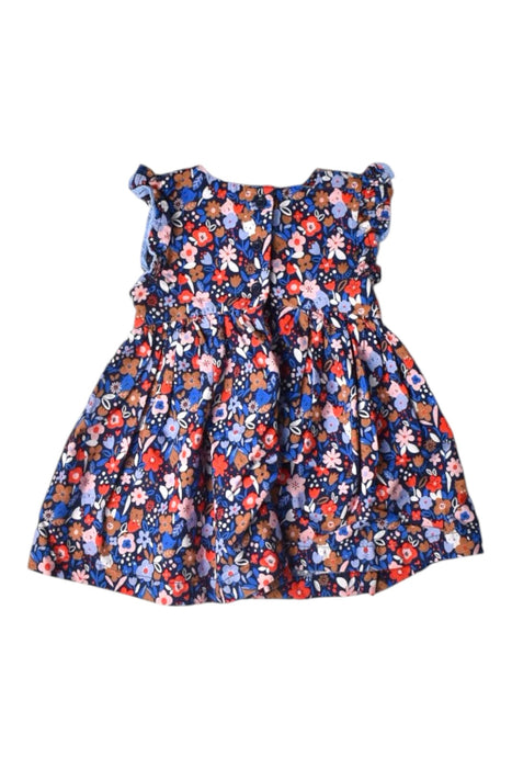 A Multicolour Sleeveless Dresses from Mothercare in size 3-6M for girl. (Back View)