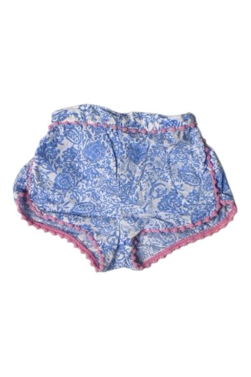 A Blue Bloomers from Gingersnaps in size 6-12M for girl. (Front View)