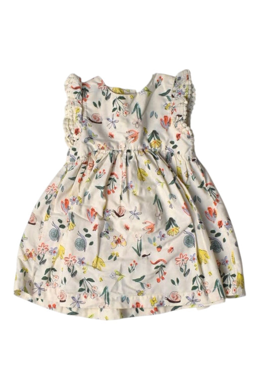 A Multicolour Sleeveless Dresses from Mothercare in size 6-12M for girl. (Front View)