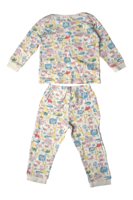 A Multicolour Pyjama Sets from Mothercare in size 18-24M for girl. (Back View)