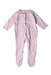 A Pink Onesies from Mothercare in size 6-12M for girl. (Front View)