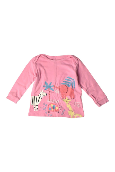 A Pink Long Sleeve Tops from Mothercare in size 18-24M for girl. (Front View)