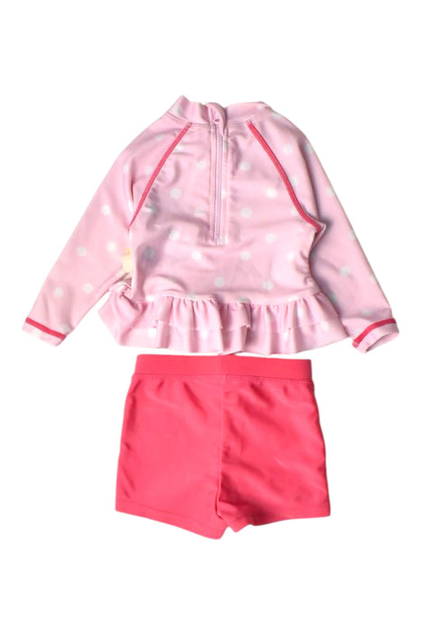 A Pink Swim Sets from Mothercare in size 3-6M for girl. (Back View)