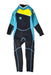 A Blue Wetsuits from Scuba Donkey in size 6T for neutral. (Front View)