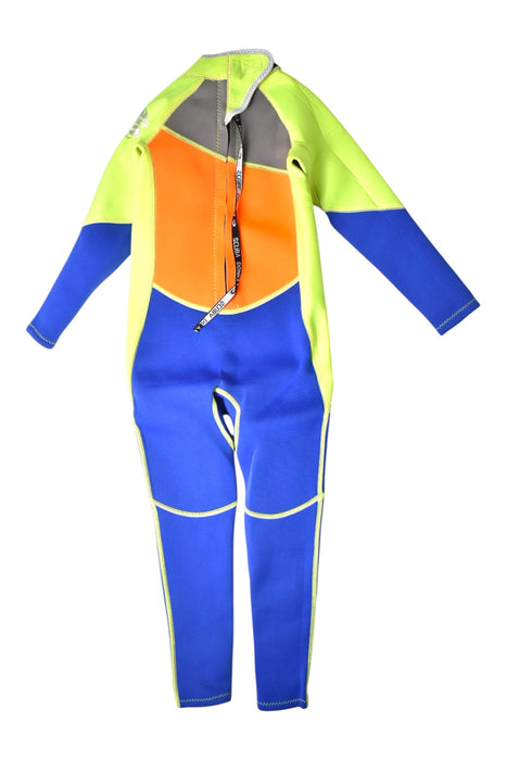 A Multicolour Wetsuits from Scuba Donkey in size 10Y for neutral. (Back View)