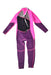 A Pink Wetsuits from Scuba Donkey in size 4T for girl. (Back View)