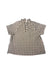A Green Short Sleeve Tops from Petit Bateau in size 12-18M for girl. (Back View)