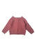 A Burgundy Cardigans from Wheat in size 6-12M for girl. (Back View)