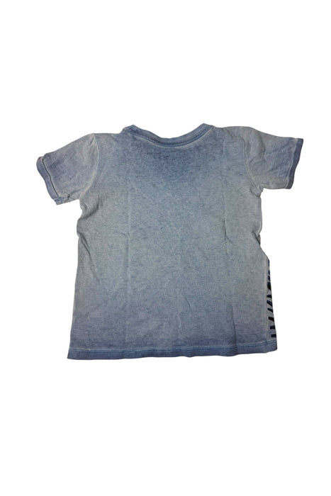 A Blue Short Sleeve T Shirts from Guess in size 3T for boy. (Back View)