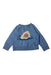 A Blue Crewneck Sweatshirts from Kite in size 3T for boy. (Front View)