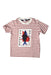 A Red Short Sleeve T Shirts from Petit Bateau in size 8Y for boy. (Front View)