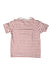 A Red Short Sleeve T Shirts from Petit Bateau in size 8Y for boy. (Back View)