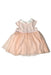 A Peach Sleeveless Dresses from Tocca in size 6-12M for girl. (Back View)