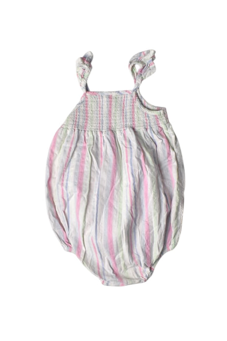 A Multicolour Sleeveless Rompers from Seed in size 6-12M for girl. (Back View)