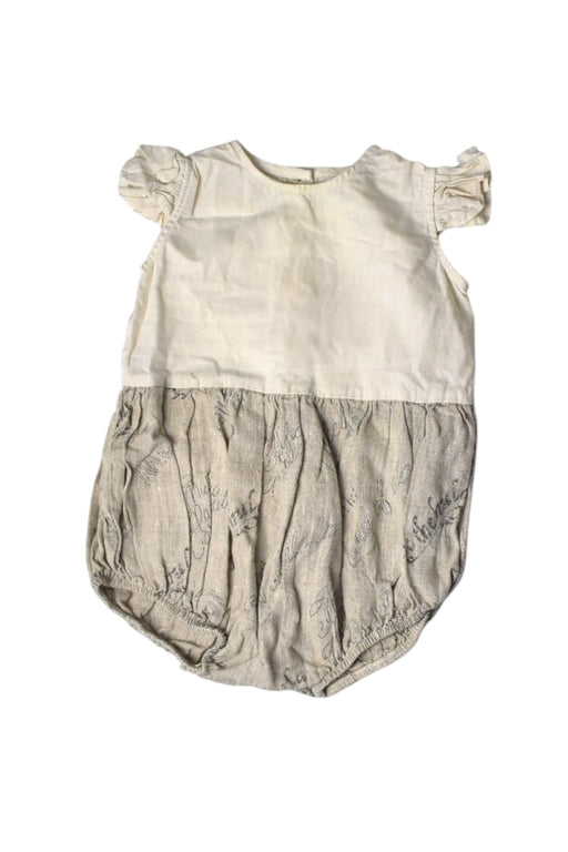 A  Short Sleeve Rompers from yellowpelota in size 2T for girl. (Front View)