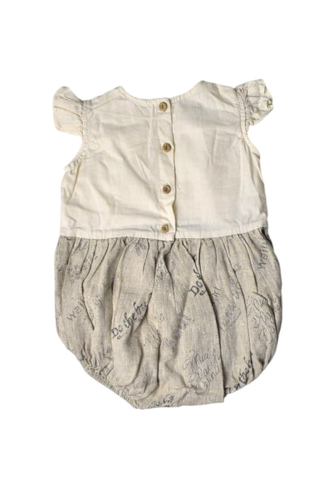 A  Short Sleeve Rompers from yellowpelota in size 2T for girl. (Back View)