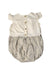 A  Short Sleeve Rompers from yellowpelota in size 2T for girl. (Back View)