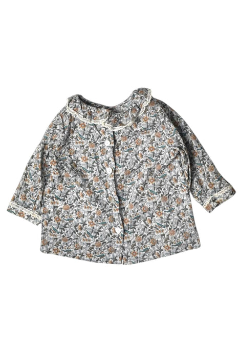 A Multicolour Long Sleeve Tops from Amaia in size 6-12M for girl. (Back View)